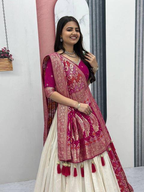 Launching wedding Special Pc 560 jecard silk Lehenga choli wholesale business